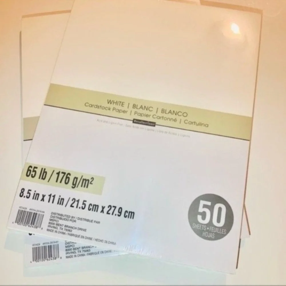 Recollections | Cardstock Paper | 8.5” x 11” Cards rock Paper